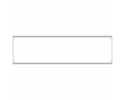 PDC Label Direct Thermal Paper Permanent 3" Core 4"x1" White 3300 per Roll, 4 Rolls per Box | TD3-14