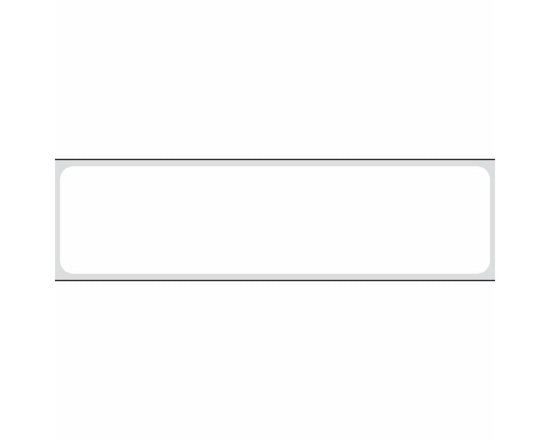 PDC Label Direct Thermal Paper Permanent 3" Core 4"x1" White 3300 per Roll, 4 Rolls per Box | TD3-14