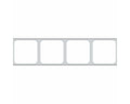 PDC IDGuard® Slide Label - Direct Transfer (Paper, Permanent) 3" Core 7/8"x7/8" White - 5000 per Roll, 3 Rolls per Box | TD3-7878A