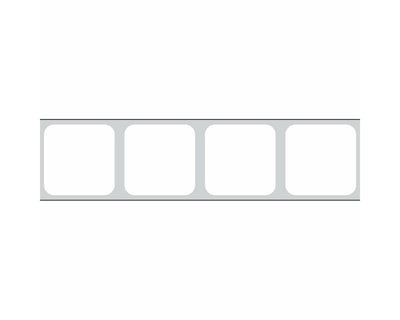 PDC IDGuard® Slide Label - Direct Transfer (Paper, Permanent) 3" Core 7/8"x7/8" White - 5000 per Roll, 3 Rolls per Box | TD3-7878A