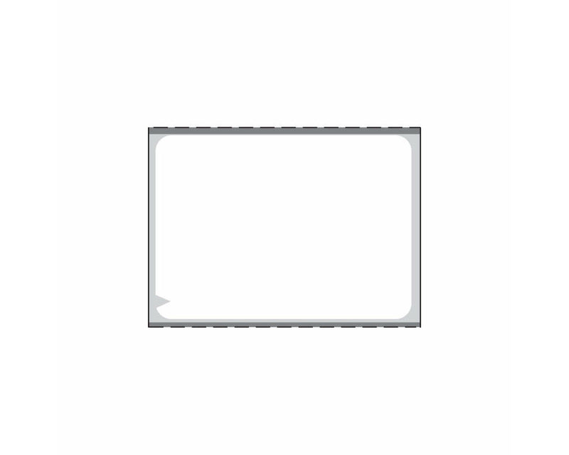 PDC V-Notch® Label Misys/Sunquest Direct Thermal Paper Permanent 3/4" Core 2" X 1-7/16" White 250 per Roll, 8 Rolls per Box | TD75-17162BD