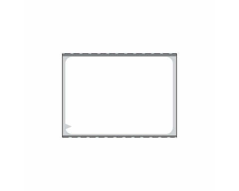 PDC V-Notch® Label Misys/Sunquest Direct Thermal Paper Permanent 3/4" Core 2" X 1-7/16" White 250 per Roll, 8 Rolls per Box | TD75-17162BD