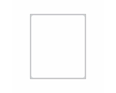 PDC Label VA Direct Thermal Synthetic Permanent 3" Core 3" x 3-1/2" White 1000 per Roll, 4 Rolls per Box | TDS-353