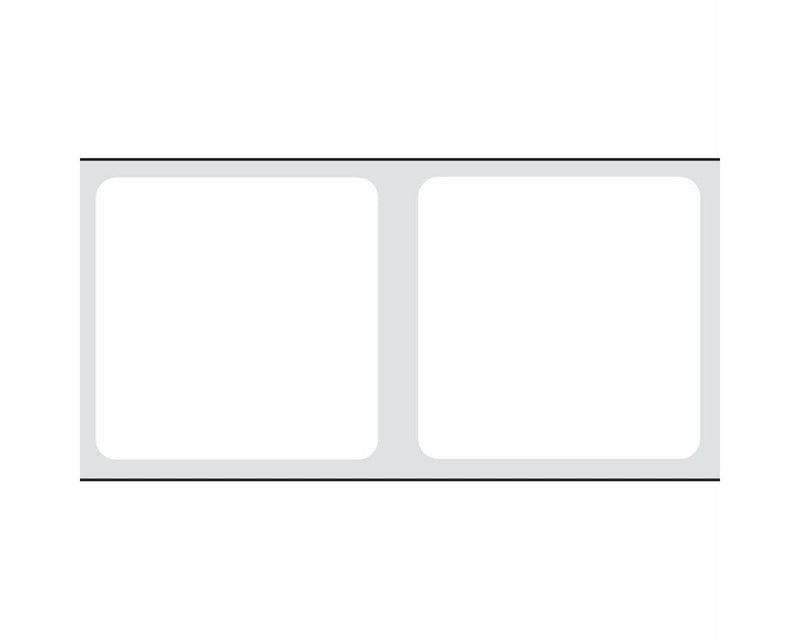 PDC StainerShield® Slide Label Stain Resistant - Direct Thermal Synthetic Permanent 1" Core 7/8" x 7/8" White, 3600 per Roll, 2 Rolls per Box |  TDSS1-2-7878