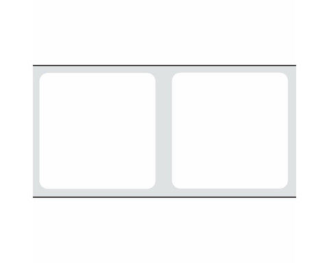 PDC StainerShield® Slide Label Stain Resistant - Direct Thermal Synthetic Permanent 1" Core 7/8" x 7/8" White, 3600 per Roll, 2 Rolls per Box |  TDSS1-2-7878
