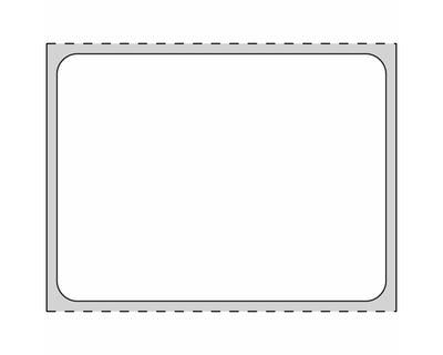 PDC Label Direct Thermal Paper Permanent 3" Core 2"x1-1/2" White 1300 per Roll, 8 Rolls per Case | THERMD4