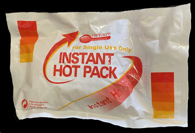 MTR Disposable Hot Pack (Size - 6" x 9") (Quantity - Box 24) (Type- Hot Packs)