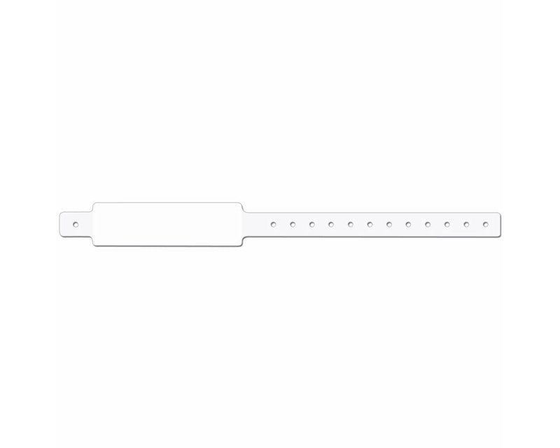 PDC Conf-ID-ent™ Thermal Wristband Thermal Clasp Closure 1 1/8"x12 1 1/2" Adult White - 250 per Case | WBCA23N-1