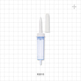 Spike/Small Chamber Assembly with Non-Vented Cap - 0.106 inch OD (2.7 mm); 20 Drops/ml - X2015