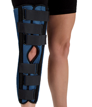 DEROYAL SIZED TIETEX KNEE IMMOBILIZER (PACKAGING - EACH)