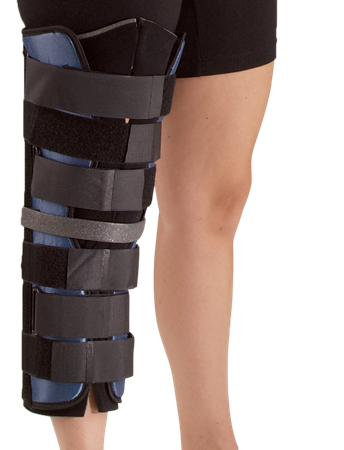 DEROYAL TIETEX TRI-PANEL KNEE IMMOBILIZER (PACKAGING - EACH)