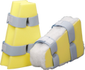 DEROYAL CONCAVE HIP ABDUCTION POSITIONER - NARROW WITH LINER (PACKAGING - CASE OF 4) (SIZE - UNIVERSAL)