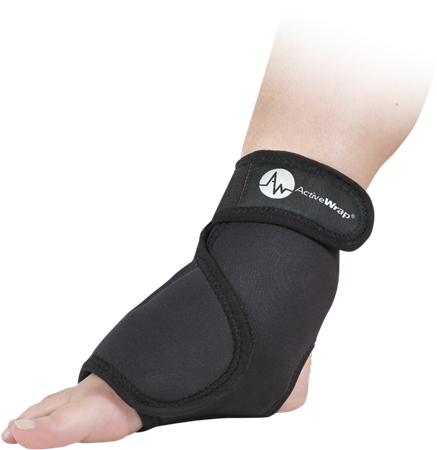 DEROYAL ACTIVEWRAP™ THERMAL SUPPORTS FOOT/ANKLE (LIGHTWEIGHT COLD/HOT - 4½ x 6½" (2) (PACKAGING - EACH)