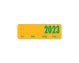 2023 Spee-D-Date™ Label Year Only, Yellow, 500 per Roll | B-SDD23
