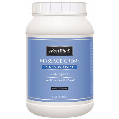 Bon Vital Multi-Purpose Massage Crème, 1 Gallon Bottle