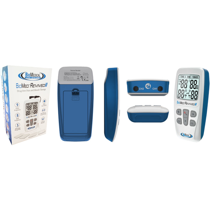 BioMed Revived II Digital TENS / EMS / Massage Stimulator