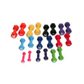 CanDo Vinyl-Coated Cast Iron Dumbbells (Packaging - Each)