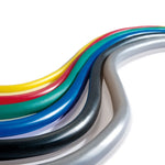 CanDo 25ft Latex Tubing Black Level 5 (Packaging - Each)
