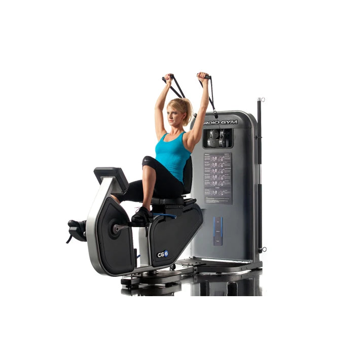 CARDIOGYM CG6 Dual Pulley Recumbent Bike