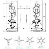 CARDIOGYM CG6 Dual Pulley Recumbent Bike