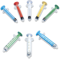 DEROYAL COLORED PISTON SPECIALTY SYRINGES (PACKAGING - CASE OF 50)