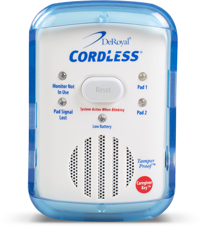 DEROYAL CORDLESS FALL ALARM MONITOR (PACKAGING - EACH)