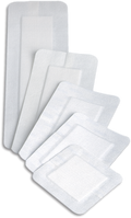 DEROYAL COVADERM® AND COVADERM® THIN ADHESIVE WOUND DRESSING (OVERALL - 4” x 8”) (PAD - 2” x 5½”) (QTY/BOX - 25) (BOX/CASE - 4) (PACKAGING - CASE 100)