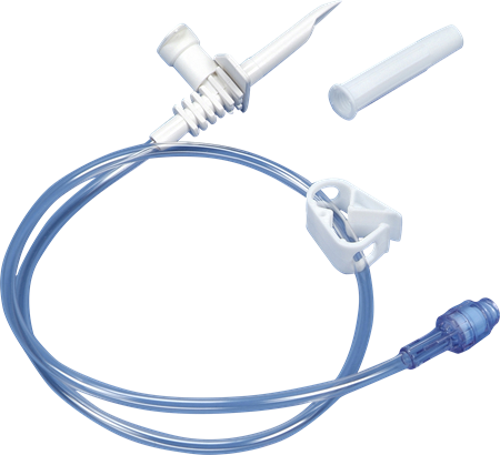 DEROYAL CT TRANSFER SET WITH SWABBABLE VALVE (PACKAGING - CASE OF 100)