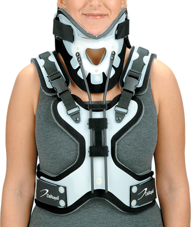 DEROYAL CERVICAL THORACIC ORTHOSIS (PACKAGING - EACH)