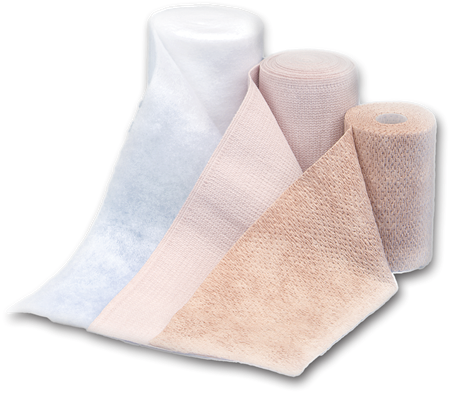DEROYAL DEWRAP™ THREE-LAYER COMPRESSION SYSTEM (PACKAGING - CASE OF 8)