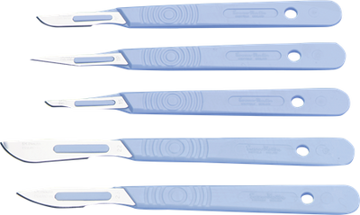 Deroyal Disposable Stainless Steel Scalpel (Packaging - Case of 40)