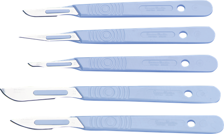 Deroyal Disposable Stainless Steel Scalpel (Packaging - Case of 40)