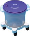 DEROYAL DRAIN-JUG™ WASTE FLUID CANISTER FLOOR DOLLY (PACKAGING - EACH)