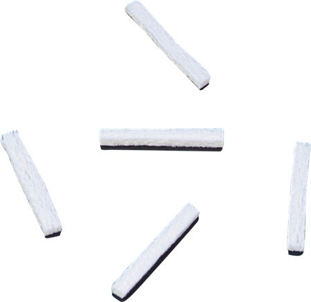 DEROYAL EAR WICKS (CELLULOSE) (PACKAGING - 5 PACK, 20 PACKS PER CASE)