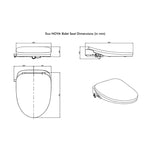 Eco-NOVA Luxury Bidet Seat