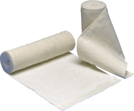 DEROYAL STERILE ELASTIC BANDAGES HOOK-AND-LOOP TAN (20/CS) (PACKAGING - CASE) (SIZE - 6” x 10 Yds.)