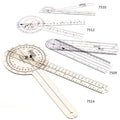 Jamar Economy Transparent Plastic Goniometers (8" Goniometer 0-90 Degrees and 0-180 Degrees)