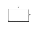 PDC Direct Thermal Label, Epic Compatible, Paper, 3" x 1", White, 1" Core, 1300 per roll, 8 per box |  EPCDT-GEN-LBL