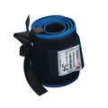 ExpressAir Reusable Luer Lock Tourniquet Cuffs 1-Fill Line Blue Long Leg Cuff 34" L x 4" W