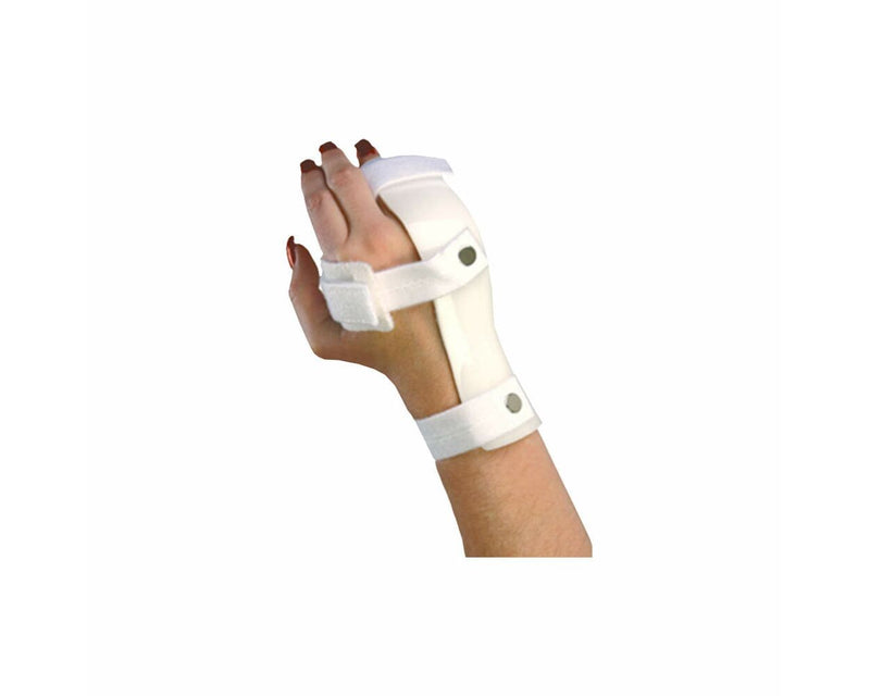 Fracture Brace Boxer Splint, Left White Polyethylene XLarge 1 per Each | FB-BS0LT0XL