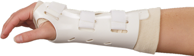 DEROYAL WRIST FRACTURE BRACING (PACKAGING - EACH)