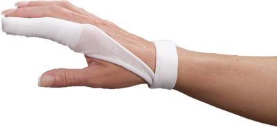 DEROYAL FINGER DRESSING FINGER CAGE FINGERS AND TOES INFANTS HANDS AND FEET SIZE (PACKAGING - RL) (WIDTH - 1”)