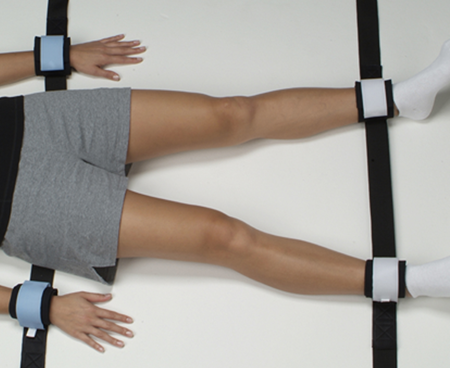 DEROYAL FIXED POSITION CUFFS (PACKAGING - EACH)