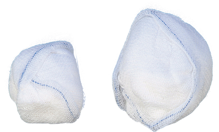 DEROYAL FLAT STICK SPONGES (PACKAGING - 10/PACK, 50 PACKS PER CASE)