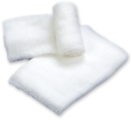 DEROYAL FLUFTEX™ GAUZE SPONGES (PACKAGING - CASE)