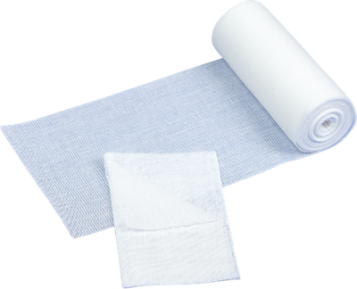 DEROYAL FINE MESH GAUZE DRESSINGS (SIZE - 3” x 16” 1-ply) (PACKAGING - 5 PACK, 100 PACK PER CASE) (CASE QTY - CASE OF 500)