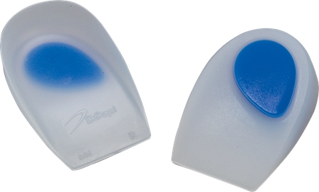 DEROYAL SILICONE HEEL CUPS (PACKAGING - PAIR)
