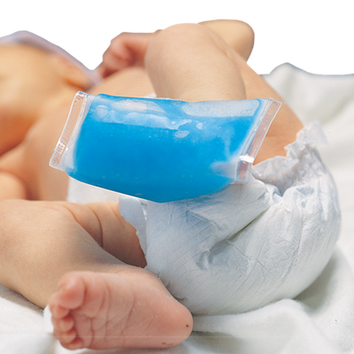 DEROYAL INFANT HEEL WARMER (PACKAGING - CASE OF 100)