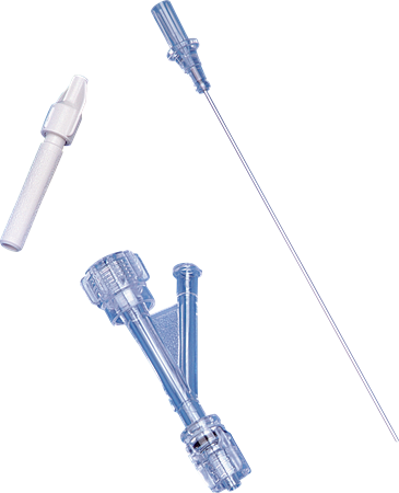 DEROYAL HEMOSTATIC Y-ADAPTERS STANDARD ARTERIOGRAM KITS (PACKAGING - CASE OF 25)
