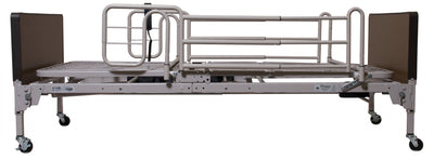 Graham Field Lumex Liberty Full Length Bed Rails ( Color - Gray ) ( Packaging - Pair of 1 )